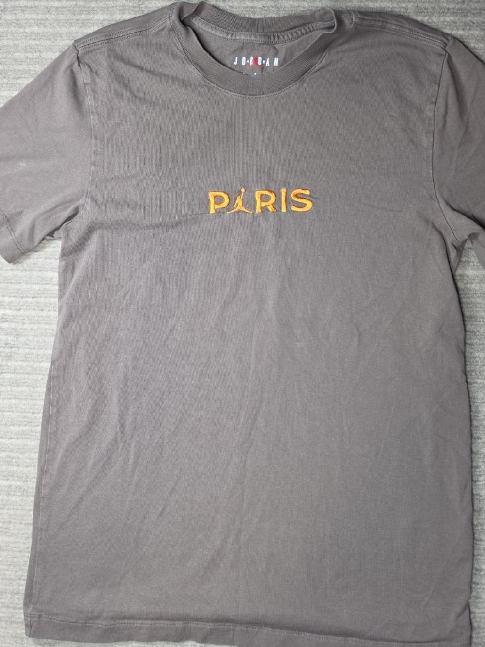 Men’s Gray Jordan Paris Saint Germain  Tee Size Small